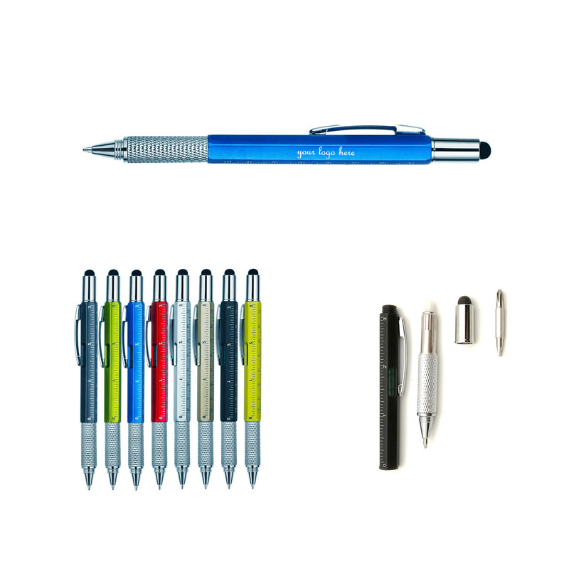 6-in-1 Multifunctional Ballpoint Pen