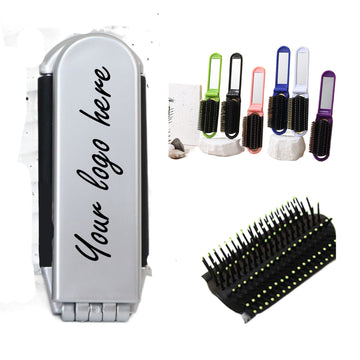 Two-In-One Portable Folding Mirror And Comb