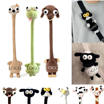 Long Neck Plush Bag Charm For Backpack