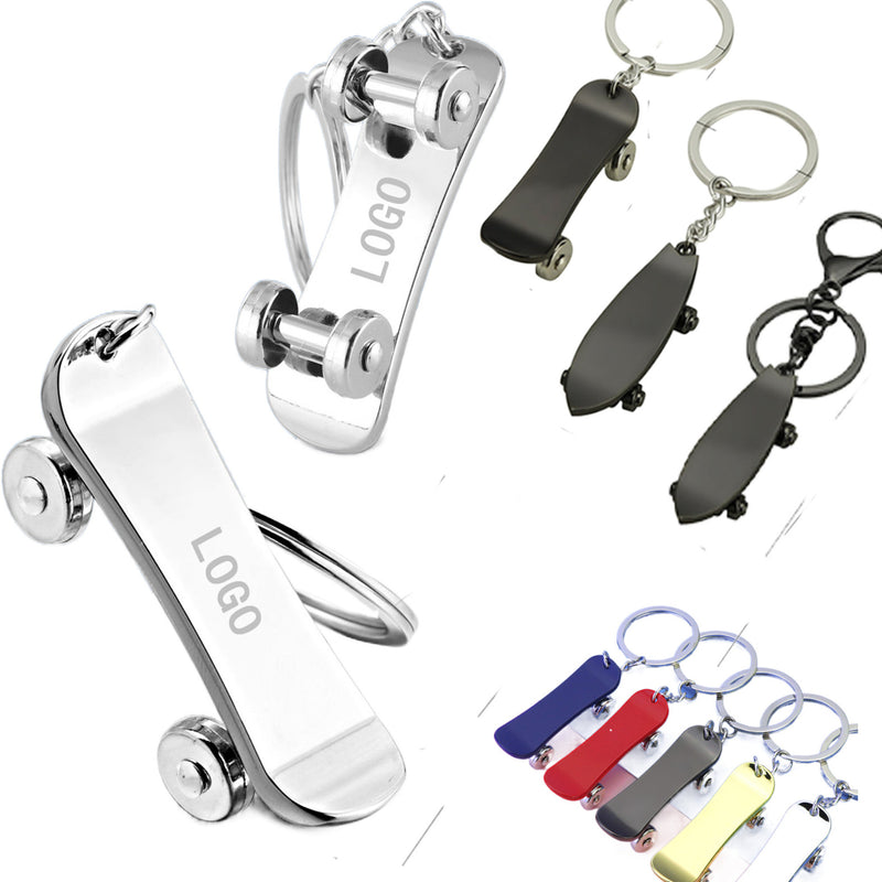 Skateboard Keychain
