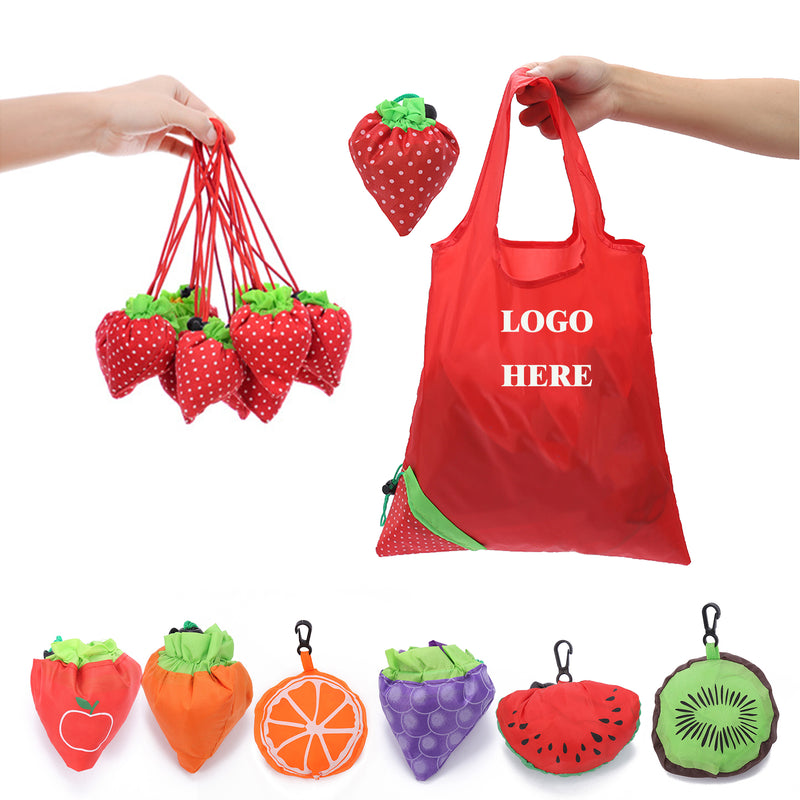 Fruit - shaped Foldable Tote Shopping Bag
