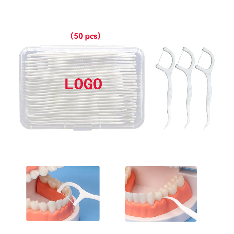Portable Dental Floss With Box(50Pcs)