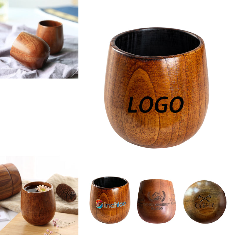 Carbonized Jujube Wood Tumbler(10OZ)
