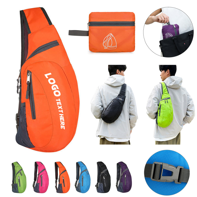 Foldable Crossbody Backpack