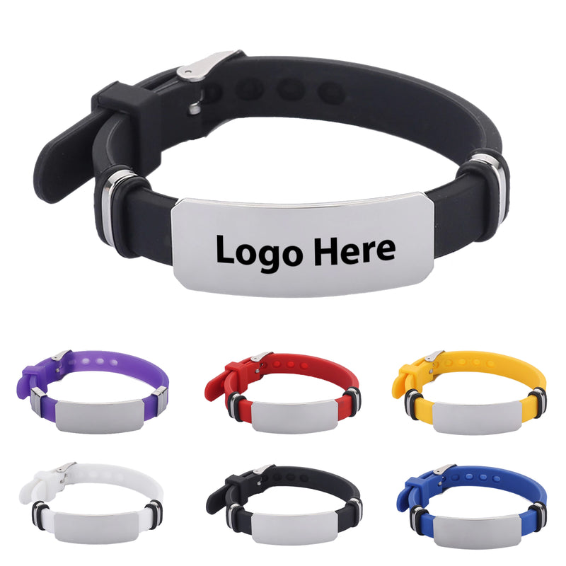Titanium Steel Silicone Bracelet