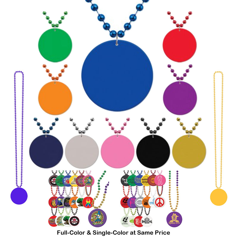 Mardi Gras Beads With 2.5