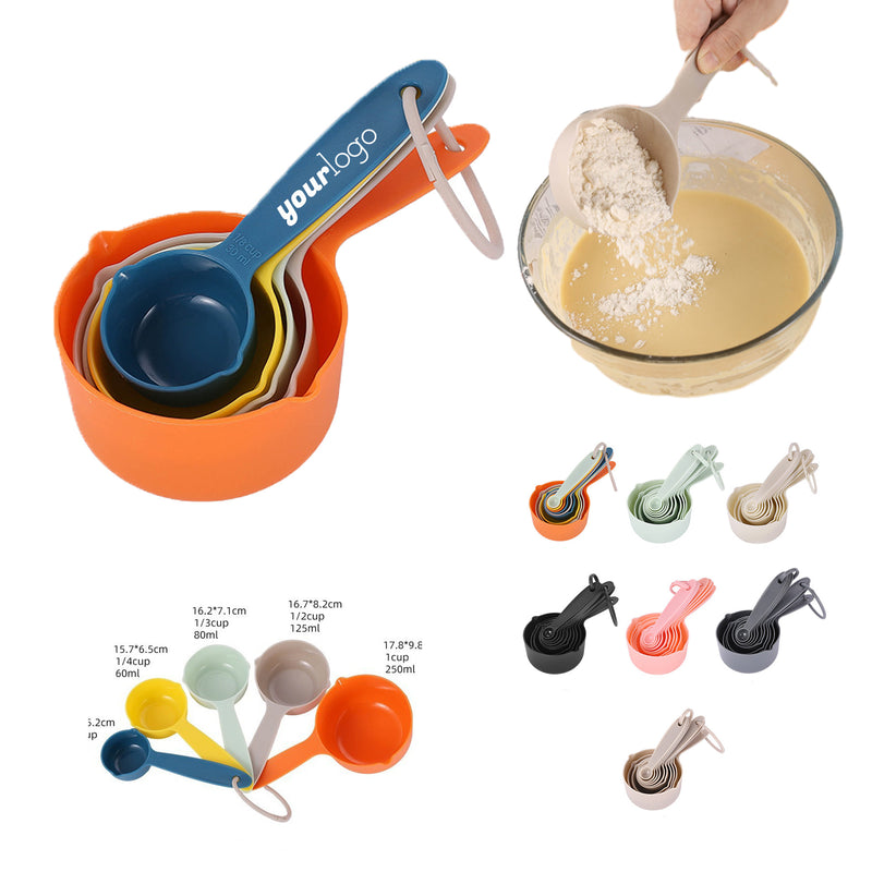 5-Piece Measuring Spoon Set With Scales