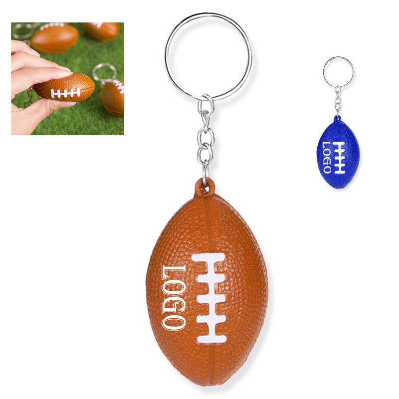 Football Stress Relief Keychain
