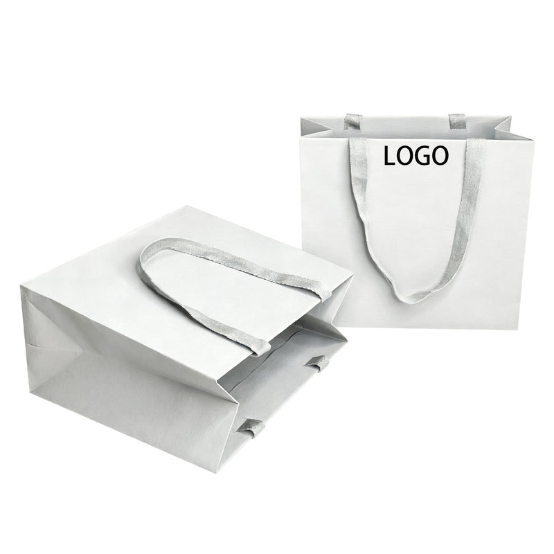 Luxury White Cardboard Gift Bag