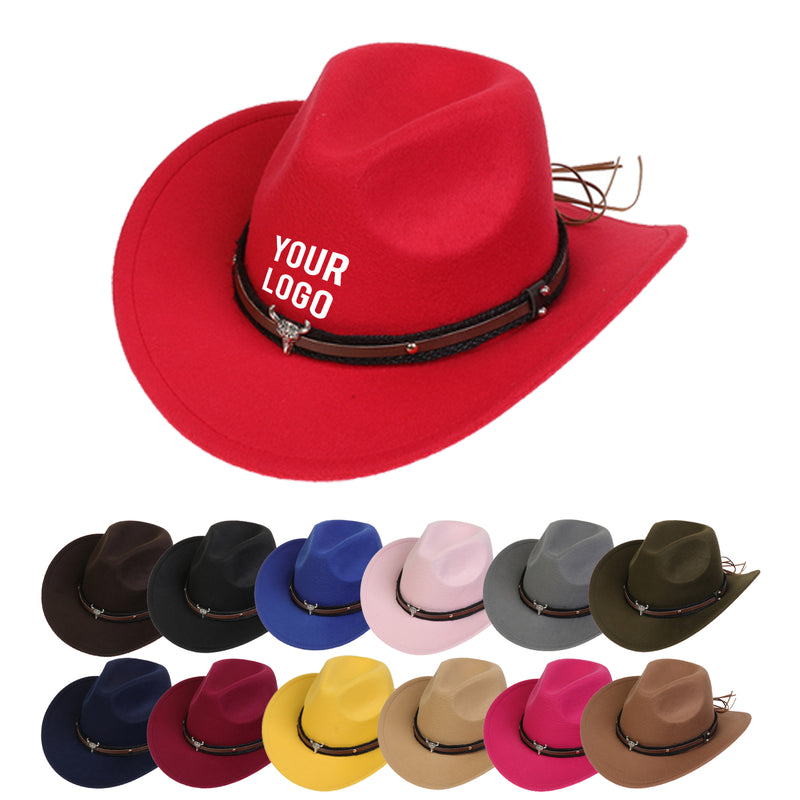 Bull Head Accessory Western Cowboy Hat