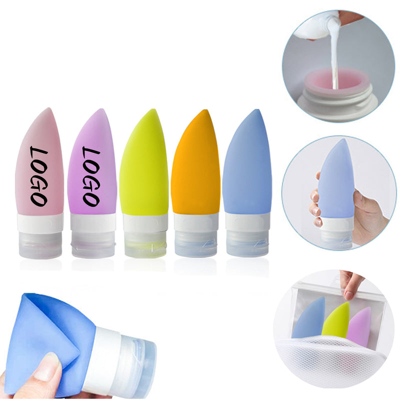 Silicone Refillable Travel Bottle