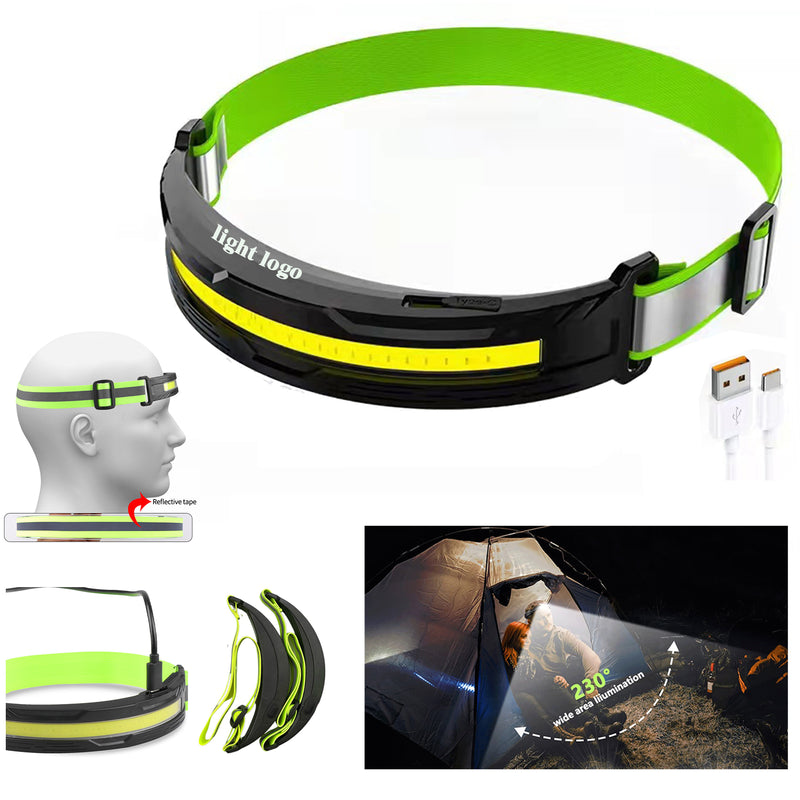 Rechargeable Outdoor Led Fishing Light Camping Headlight