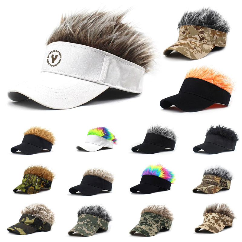 Outdoor Wig Baseball Cap