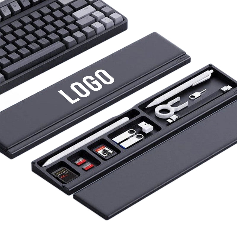 2-in-1 Keyboard Wrist Rest & Storage Organizer