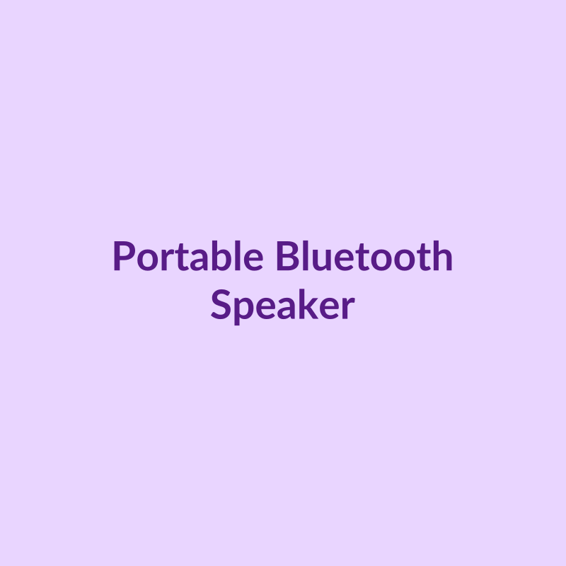 Portable Bluetooth Speaker