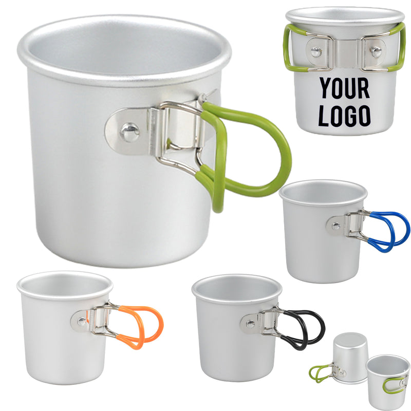 5Oz. Outdoor Camping Cup with Foldable Handle