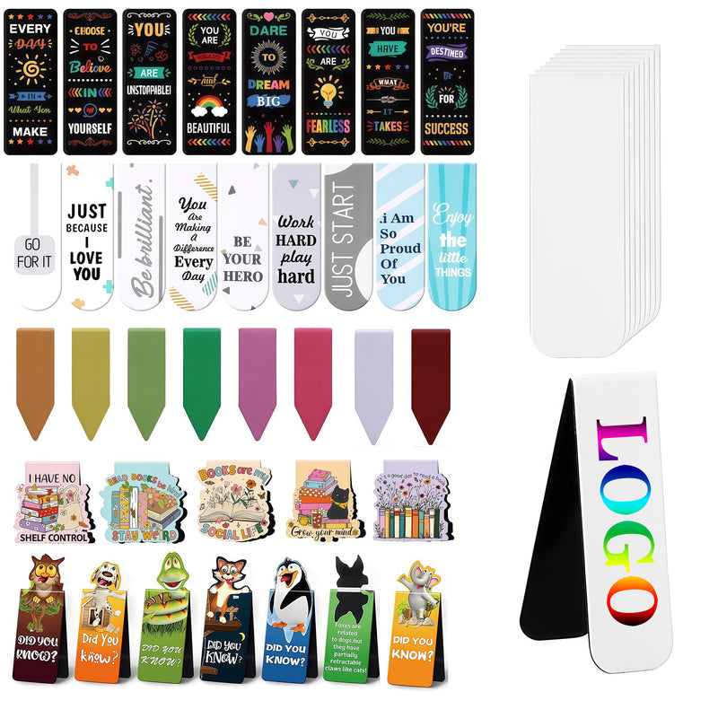 Foldable Magnetic Bookmarks