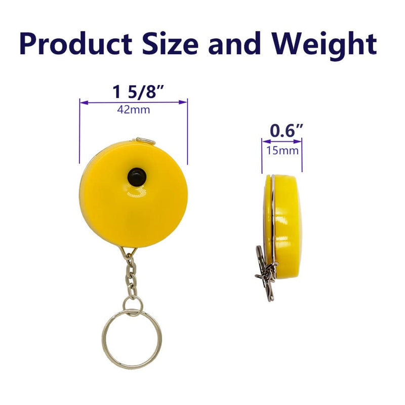 60 Inch Retractable Measuring Tape