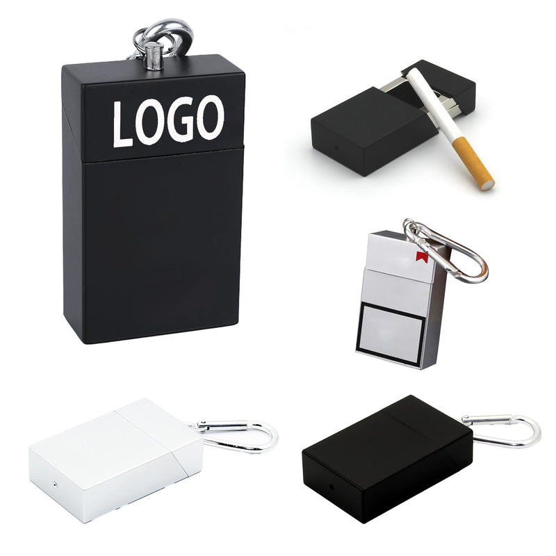 Cigarette Case-Style Portable Ashtray