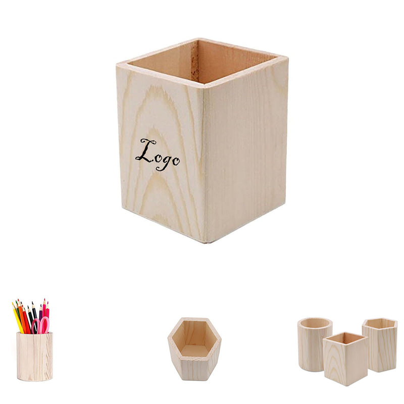 Wood Pen Holder