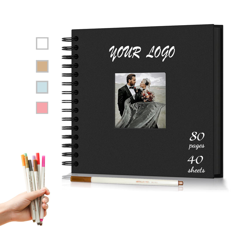 DIY Scrapbook Photo Album With Pen