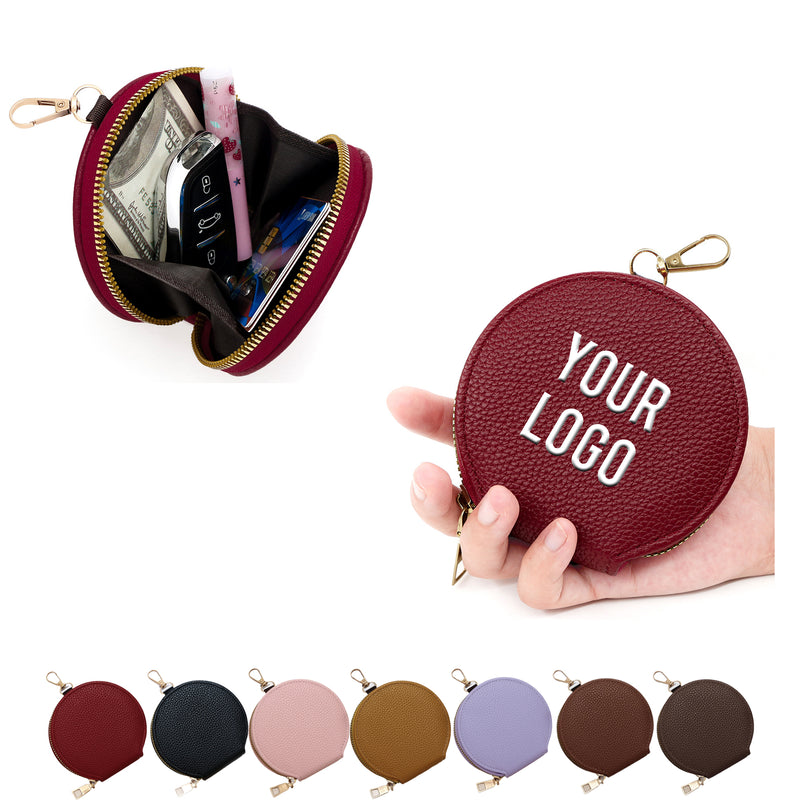 PU Leather Women's Zipper Coin Purse