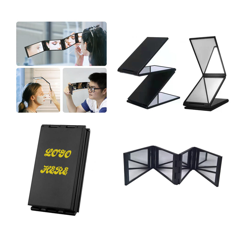 Multi-Angle Four-Sided Mirror For Makeup