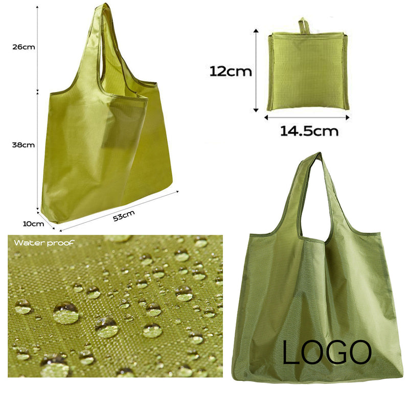 Reusable Waterproof Oxford Fold Bag