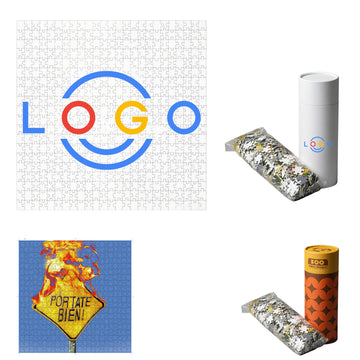 500-Piece Jigsaw Puzzle In A Cardboard Tube(18.11" X 18.11")