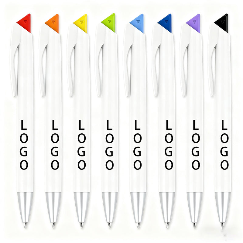 Black 1.0mm Plastic Click Ballpoint Pen