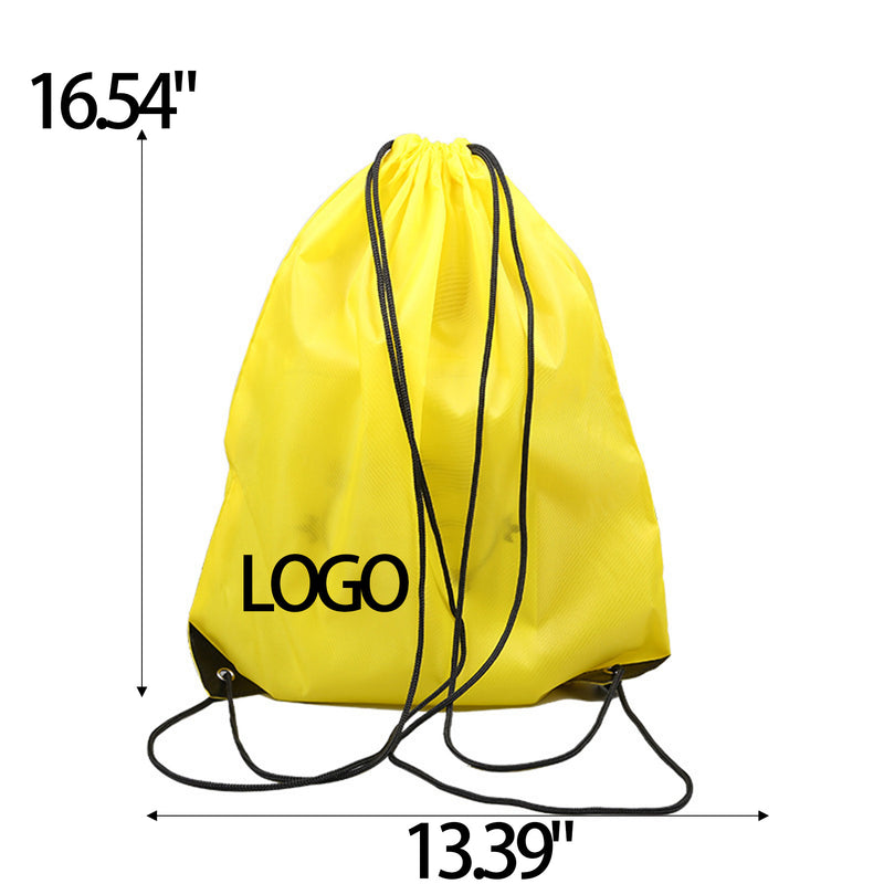 Colorful Polyester Drawstring Backpack