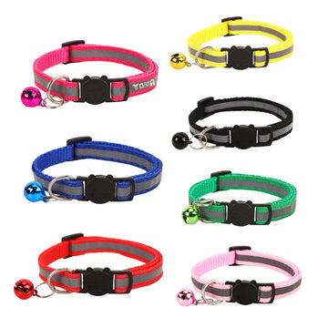 Adjustable Reflective Cat Collar