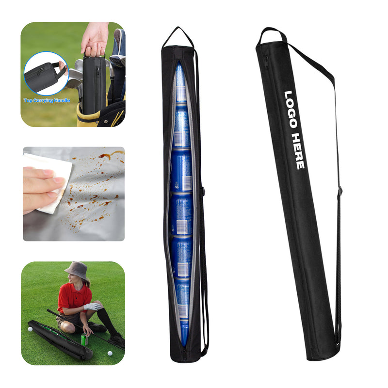 Cylindrical Crossbody Bag Insulated Cooler Bag