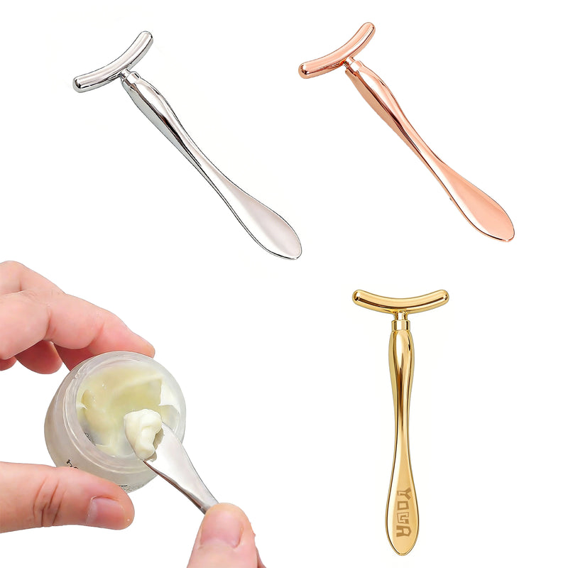 Double-Ended Zinc Alloy Massage Scoop
