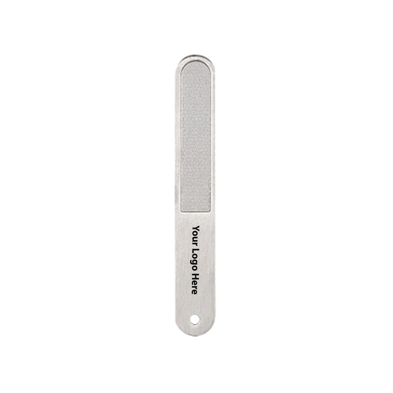 Silver Stainless Steel Nail File