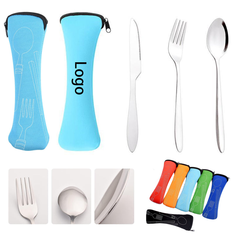Stainless Steel Travel Utensils Set