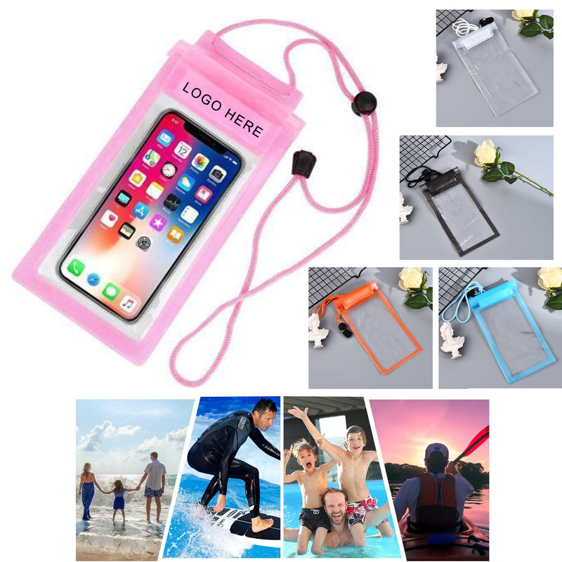 Universal Waterproof Phone Pouch With Lanyard