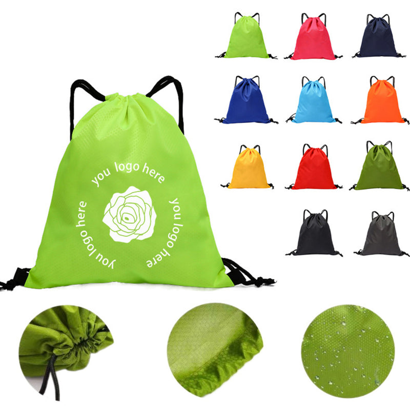 Drawstring Polyester Backpack