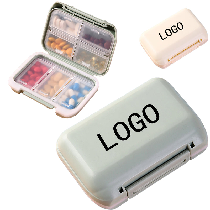 Moisture Resistant Portable Pill Box