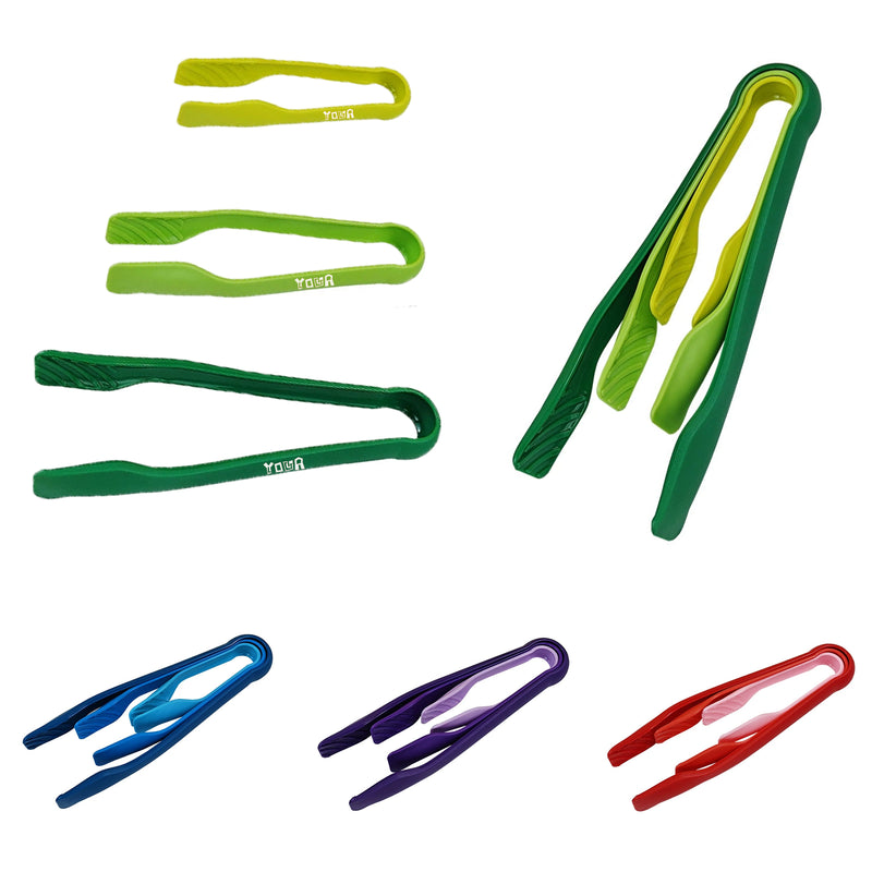 Baking Tongs 3-Piece Set