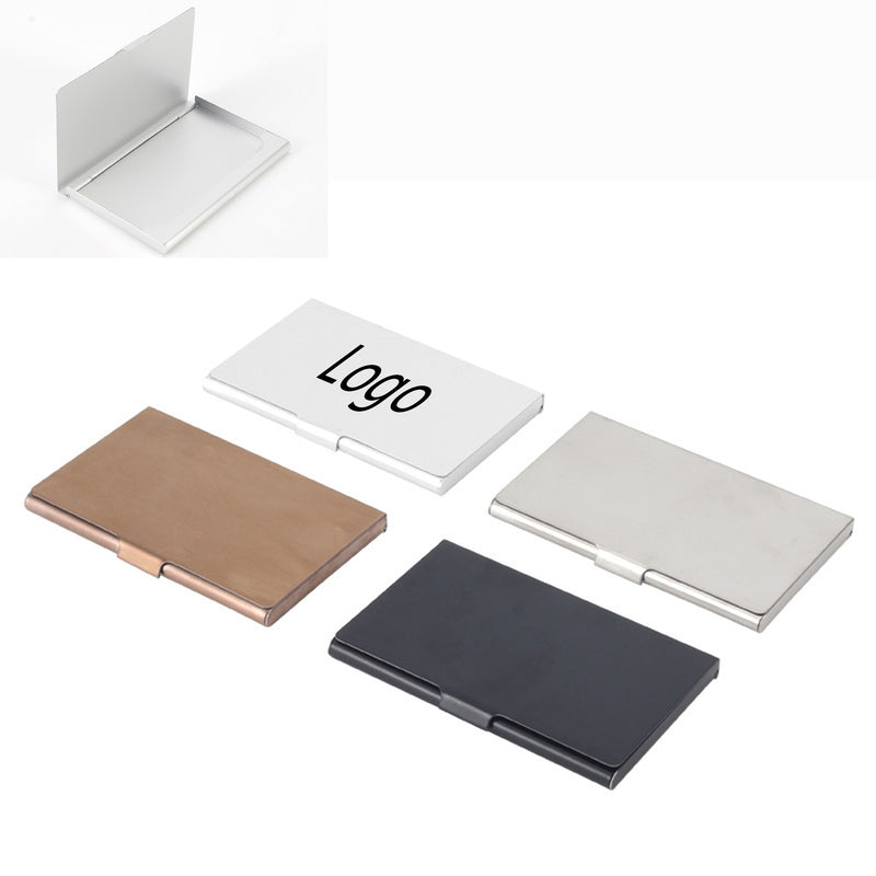 Stainless Steel Business Card Holder, Slim and Portable