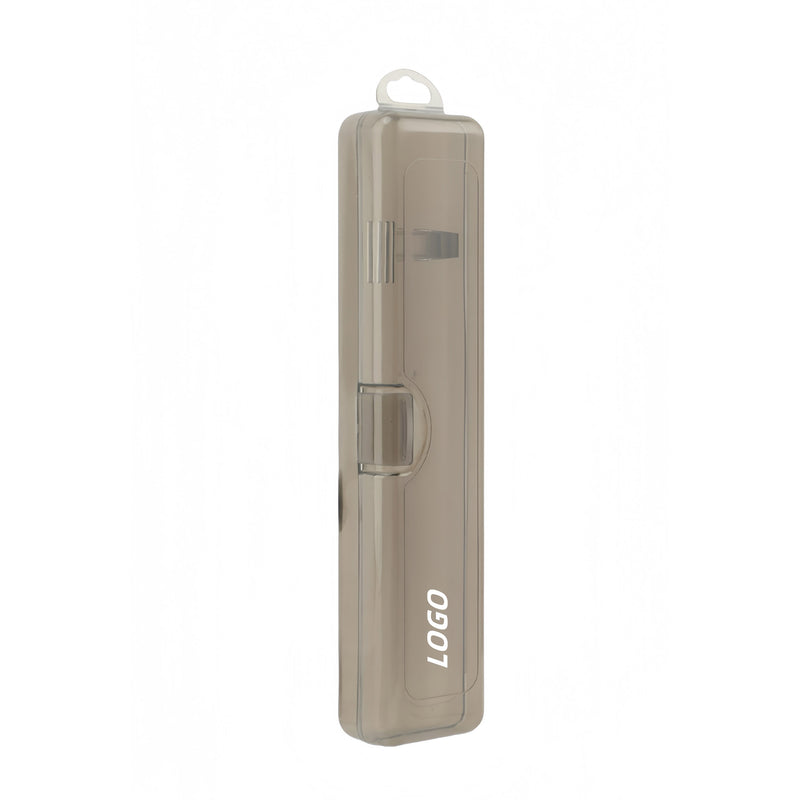 Transparent Toothbrush and Toothpaste Organizer Portable