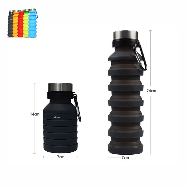 Foldable Silicone Water Bottle