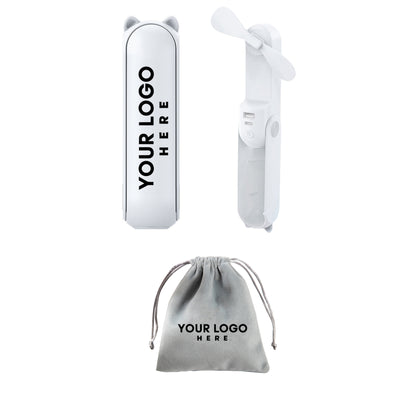 Multi-function Fan w/ Drawstring Bag