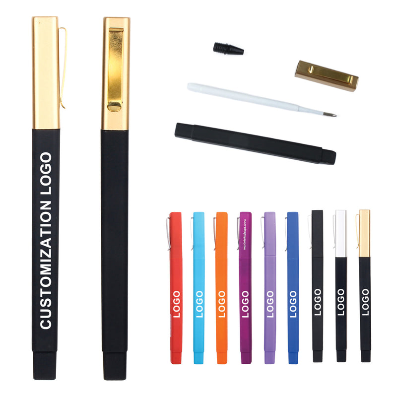 Square Plastic Ballpoint Pen
