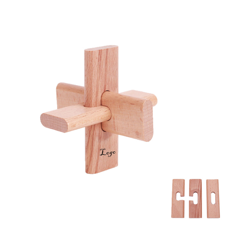 3PCS Wooden Puzzle