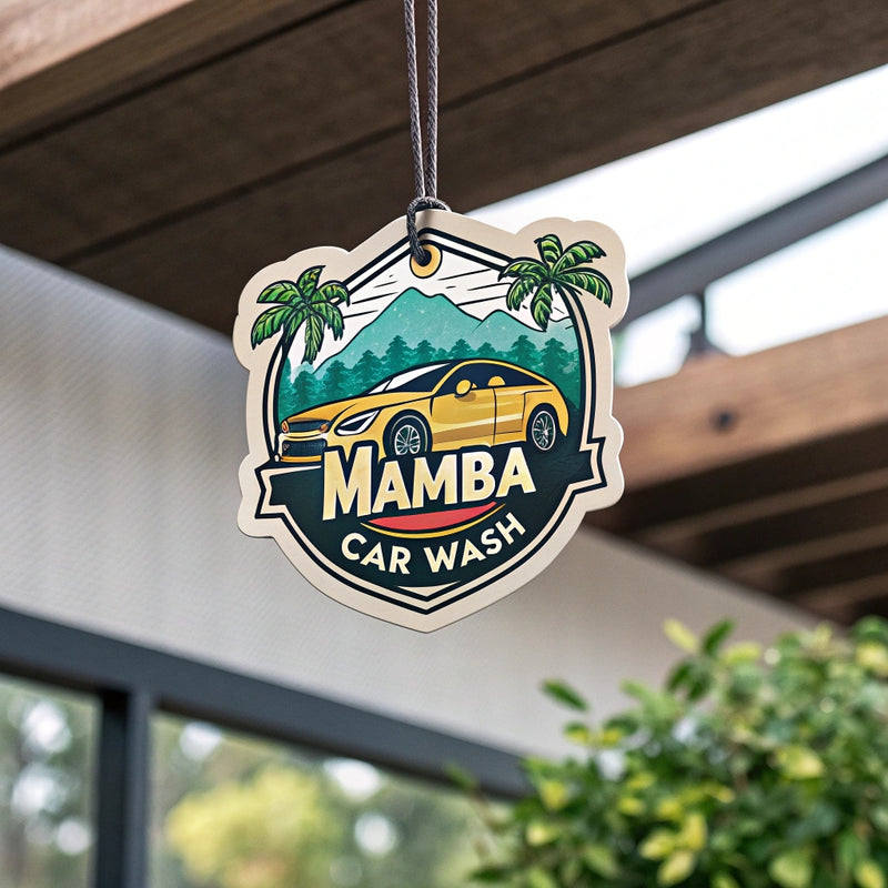 Custom Shape Car Air Freshener
