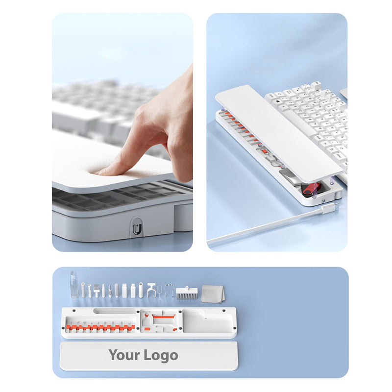 22-In-1 Multi-Functional Cleaning Kit With Keyboard Wrist Rest