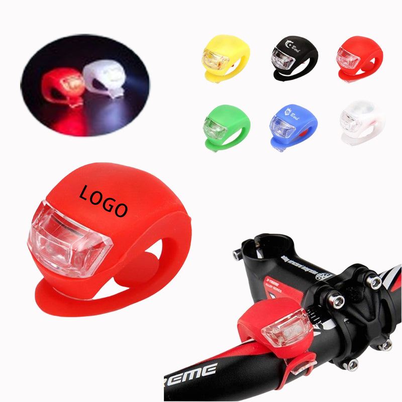 Frog-Shaped Silicone Bicycle Light