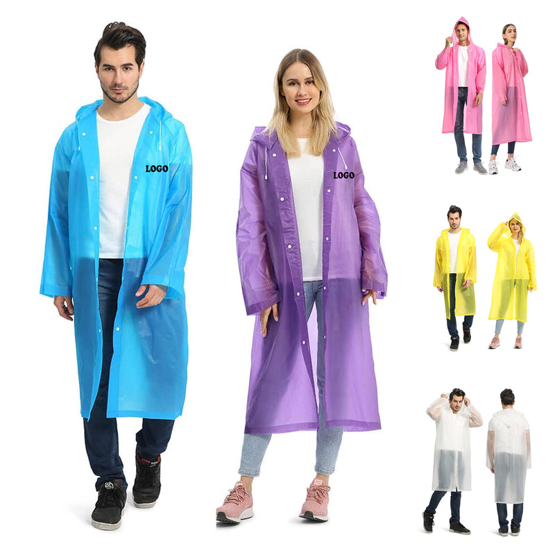 Adults Reusable Rain Coat Men And Women